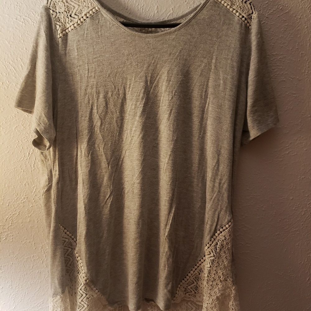 Knit and Lace blouse